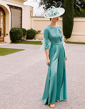 Vestido Fiesta Marfil